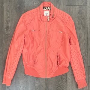 GUESS Coral biker boomer boomber Jacket